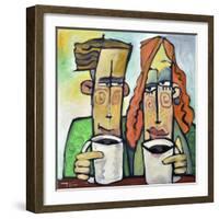 Coffee Date-Tim Nyberg-Framed Giclee Print