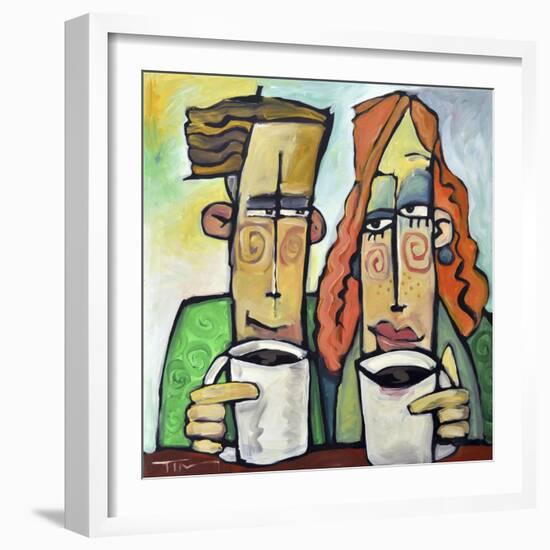 Coffee Date-Tim Nyberg-Framed Giclee Print