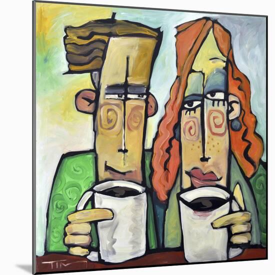 Coffee Date-Tim Nyberg-Mounted Giclee Print