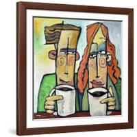 Coffee Date-Tim Nyberg-Framed Giclee Print