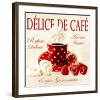 Coffee delight-Galith Sultan-Framed Art Print