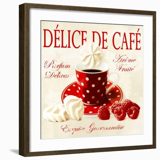 Coffee delight-Galith Sultan-Framed Art Print
