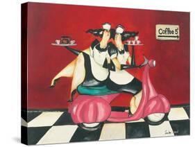 Coffee Delivery-Jennifer Garant-Stretched Canvas