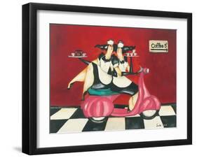 Coffee Delivery-Jennifer Garant-Framed Giclee Print