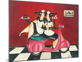 Coffee Delivery-Jennifer Garant-Mounted Giclee Print