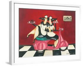 Coffee Delivery-Jennifer Garant-Framed Giclee Print