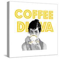 Coffee Diva-null-Stretched Canvas
