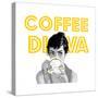 Coffee Diva-null-Stretched Canvas