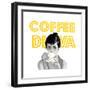 Coffee Diva-null-Framed Giclee Print