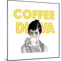 Coffee Diva-null-Mounted Giclee Print