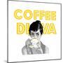 Coffee Diva-null-Mounted Giclee Print