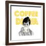 Coffee Diva-null-Framed Giclee Print