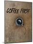 Coffee First-Tina Lavoie-Mounted Giclee Print