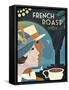 Coffee French-Martin Wickstrom-Framed Stretched Canvas