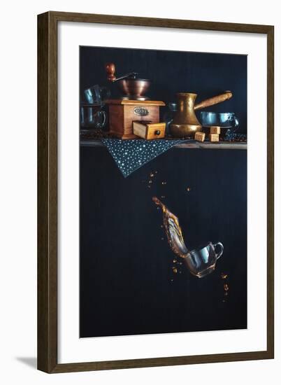 Coffee From The Top Shelf-Dina Belenko-Framed Giclee Print