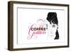 Coffee Goddess-null-Framed Giclee Print