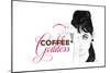 Coffee Goddess-null-Mounted Giclee Print