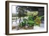 Coffee grinding machines in a coffee factory in Maubisse, East Timor, Southeast Asia, Asia-Michael Runkel-Framed Photographic Print