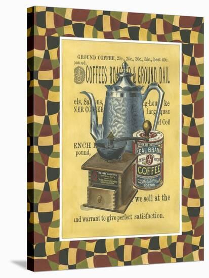 Coffee Grounds-Debbie Bookman-Stretched Canvas
