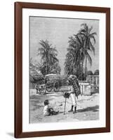 Coffee, Guatemala, Village-J. Hellawells-Framed Art Print