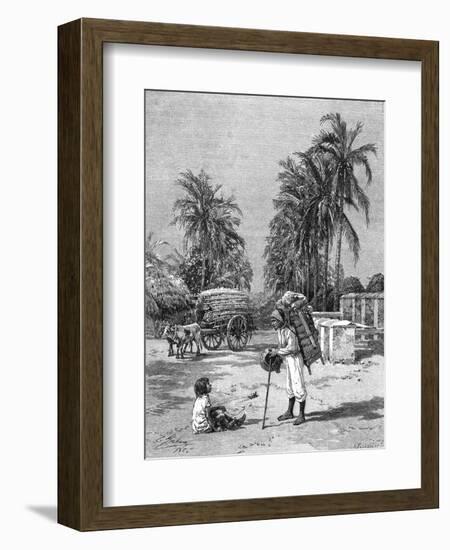 Coffee, Guatemala, Village-J. Hellawells-Framed Art Print