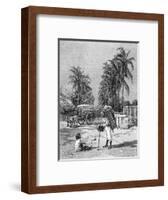 Coffee, Guatemala, Village-J. Hellawells-Framed Art Print