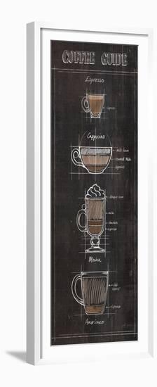 Coffee Guide Panel I-Janelle Penner-Framed Premium Giclee Print