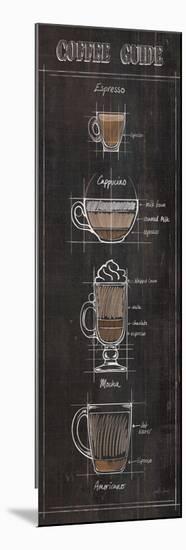 Coffee Guide Panel I-Janelle Penner-Mounted Premium Giclee Print