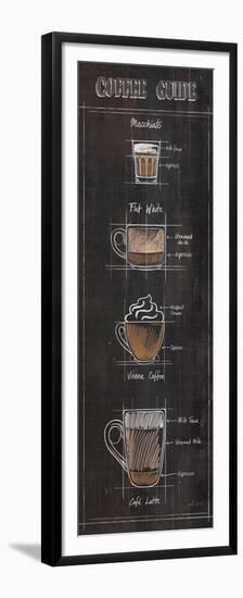 Coffee Guide Panel II-Janelle Penner-Framed Premium Giclee Print