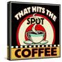 Coffee Hits the Spot-Kate Ward Thacker-Stretched Canvas