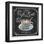 Coffee House Caffe Latte-Chad Barrett-Framed Art Print