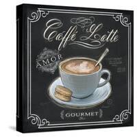 Coffee House Caffe Latte-Chad Barrett-Stretched Canvas