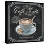 Coffee House Caffe Latte-Chad Barrett-Stretched Canvas