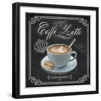 Coffee House Caffe Latte-Chad Barrett-Framed Art Print