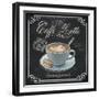 Coffee House Caffe Latte-Chad Barrett-Framed Art Print