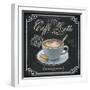 Coffee House Caffe Latte-Chad Barrett-Framed Art Print