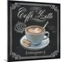 Coffee House Caffe Latte-Chad Barrett-Mounted Art Print