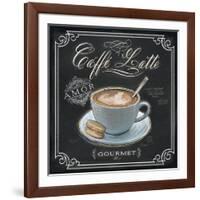 Coffee House Caffe Latte-Chad Barrett-Framed Art Print