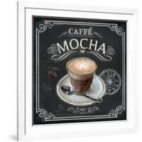 Coffee House Caffe Mocha-Chad Barrett-Framed Art Print