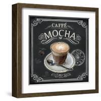 Coffee House Caffe Mocha-Chad Barrett-Framed Art Print