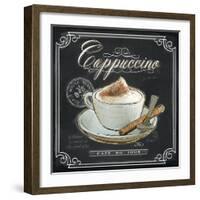 Coffee House Cappuccino-Chad Barrett-Framed Art Print