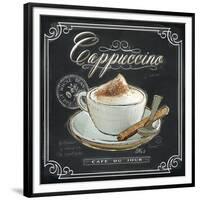 Coffee House Cappuccino-Chad Barrett-Framed Premium Giclee Print