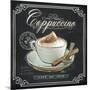 Coffee House Cappuccino-Chad Barrett-Mounted Premium Giclee Print