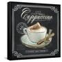 Coffee House Cappuccino-Chad Barrett-Framed Stretched Canvas