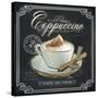 Coffee House Cappuccino-Chad Barrett-Stretched Canvas