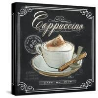 Coffee House Cappuccino-Chad Barrett-Stretched Canvas