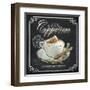 Coffee House Cappuccino-Chad Barrett-Framed Art Print