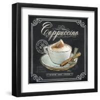 Coffee House Cappuccino-Chad Barrett-Framed Art Print