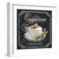 Coffee House Cappuccino-Chad Barrett-Framed Art Print