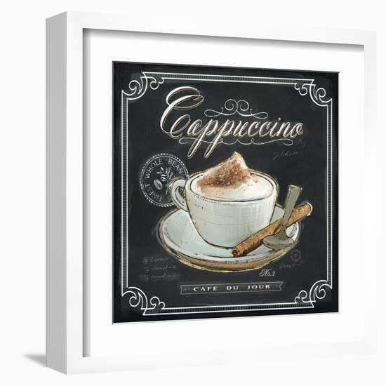 Coffee House Cappuccino-Chad Barrett-Framed Art Print